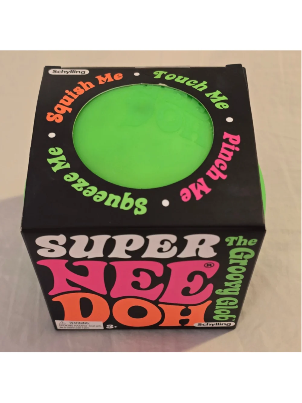 Schylling Super Nee Doh Groovy Glob Toy One Size Green Black